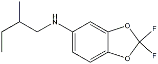 2,2-difluoro-N-(2-methylbutyl)-2H-1,3-benzodioxol-5-amine Structure