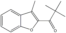 2,2-dimethyl-1-(3-methyl-1-benzofuran-2-yl)propan-1-one