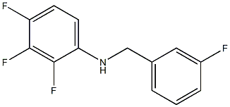 2,3,4-trifluoro-N-[(3-fluorophenyl)methyl]aniline