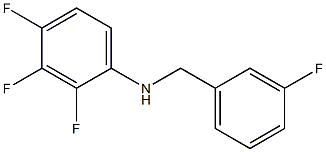  2,3,4-trifluoro-N-[(3-fluorophenyl)methyl]aniline