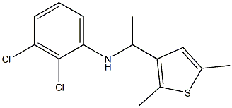 2,3-dichloro-N-[1-(2,5-dimethylthiophen-3-yl)ethyl]aniline