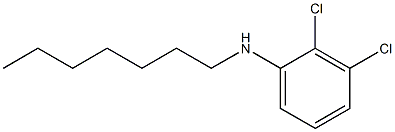 2,3-dichloro-N-heptylaniline Structure