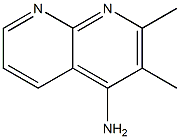 2,3-dimethyl-1,8-naphthyridin-4-amine Structure