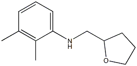 2,3-dimethyl-N-(oxolan-2-ylmethyl)aniline Structure