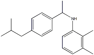 2,3-dimethyl-N-{1-[4-(2-methylpropyl)phenyl]ethyl}aniline