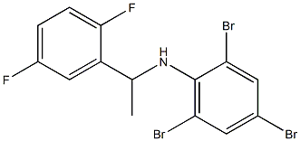  2,4,6-tribromo-N-[1-(2,5-difluorophenyl)ethyl]aniline