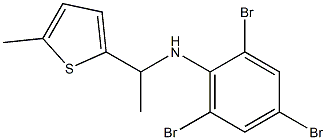2,4,6-tribromo-N-[1-(5-methylthiophen-2-yl)ethyl]aniline