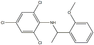 2,4,6-trichloro-N-[1-(2-methoxyphenyl)ethyl]aniline