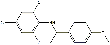  2,4,6-trichloro-N-[1-(4-methoxyphenyl)ethyl]aniline