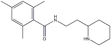 2,4,6-trimethyl-N-(2-piperidin-2-ylethyl)benzamide