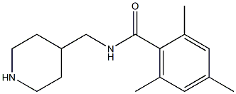 2,4,6-trimethyl-N-(piperidin-4-ylmethyl)benzamide