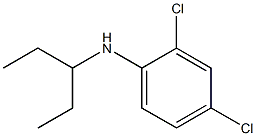 2,4-dichloro-N-(pentan-3-yl)aniline Structure