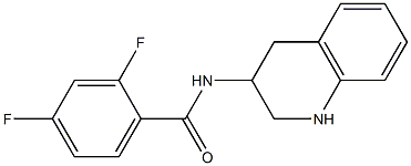 2,4-difluoro-N-(1,2,3,4-tetrahydroquinolin-3-yl)benzamide|