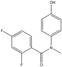 2,4-difluoro-N-(4-hydroxyphenyl)-N-methylbenzamide