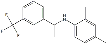 2,4-dimethyl-N-{1-[3-(trifluoromethyl)phenyl]ethyl}aniline