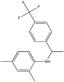 2,4-dimethyl-N-{1-[4-(trifluoromethyl)phenyl]ethyl}aniline