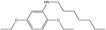 2,5-diethoxy-N-heptylaniline,,结构式