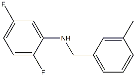 2,5-difluoro-N-[(3-methylphenyl)methyl]aniline