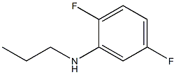 2,5-difluoro-N-propylaniline Structure