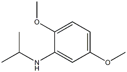 2,5-dimethoxy-N-(propan-2-yl)aniline 结构式