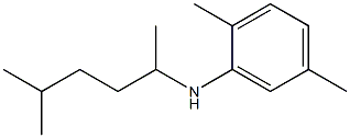 2,5-dimethyl-N-(5-methylhexan-2-yl)aniline
