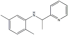 2,5-dimethyl-N-[1-(pyridin-2-yl)ethyl]aniline Structure