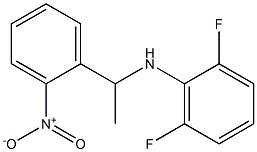  2,6-difluoro-N-[1-(2-nitrophenyl)ethyl]aniline