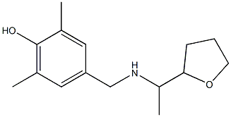  2,6-dimethyl-4-({[1-(oxolan-2-yl)ethyl]amino}methyl)phenol