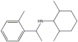 2,6-dimethyl-N-[1-(2-methylphenyl)ethyl]cyclohexan-1-amine Structure