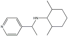 2,6-dimethyl-N-[1-(pyridin-4-yl)ethyl]cyclohexan-1-amine|