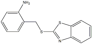  2-[(1,3-benzothiazol-2-ylsulfanyl)methyl]aniline