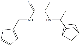 2-[(1-{bicyclo[2.2.1]heptan-2-yl}ethyl)amino]-N-(furan-2-ylmethyl)propanamide