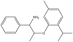  2-[(1-amino-1-phenylpropan-2-yl)oxy]-4-methyl-1-(propan-2-yl)benzene