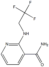 2-[(2,2,2-trifluoroethyl)amino]pyridine-3-carboxamide 结构式