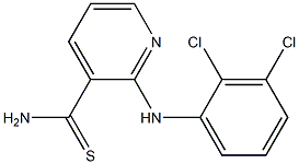  2-[(2,3-dichlorophenyl)amino]pyridine-3-carbothioamide