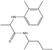 2-[(2,3-dimethylphenyl)amino]-N-(pentan-2-yl)propanamide Structure