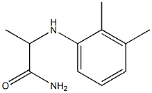 2-[(2,3-dimethylphenyl)amino]propanamide Structure