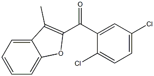 2-[(2,5-dichlorophenyl)carbonyl]-3-methyl-1-benzofuran