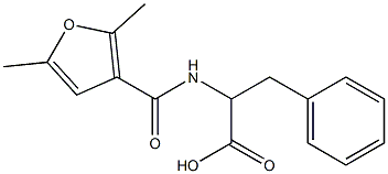 2-[(2,5-dimethyl-3-furoyl)amino]-3-phenylpropanoic acid