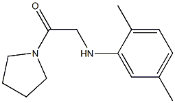 2-[(2,5-dimethylphenyl)amino]-1-(pyrrolidin-1-yl)ethan-1-one