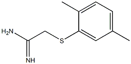 2-[(2,5-dimethylphenyl)sulfanyl]ethanimidamide