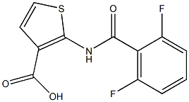 2-[(2,6-difluorobenzene)amido]thiophene-3-carboxylic acid