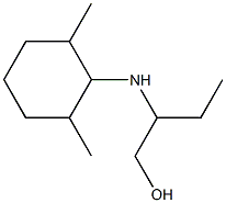2-[(2,6-dimethylcyclohexyl)amino]butan-1-ol Structure