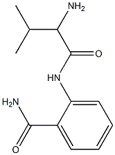 2-[(2-amino-3-methylbutanoyl)amino]benzamide Structure