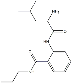 2-[(2-amino-4-methylpentanoyl)amino]-N-propylbenzamide