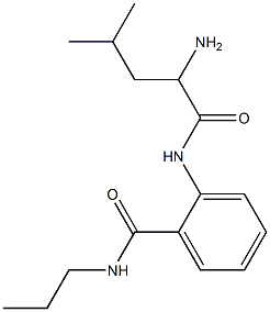  2-[(2-amino-4-methylpentanoyl)amino]-N-propylbenzamide