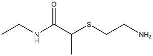 2-[(2-aminoethyl)sulfanyl]-N-ethylpropanamide