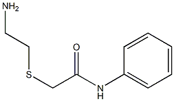 2-[(2-aminoethyl)thio]-N-phenylacetamide Structure