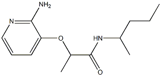 2-[(2-aminopyridin-3-yl)oxy]-N-(pentan-2-yl)propanamide