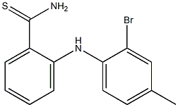 2-[(2-bromo-4-methylphenyl)amino]benzene-1-carbothioamide